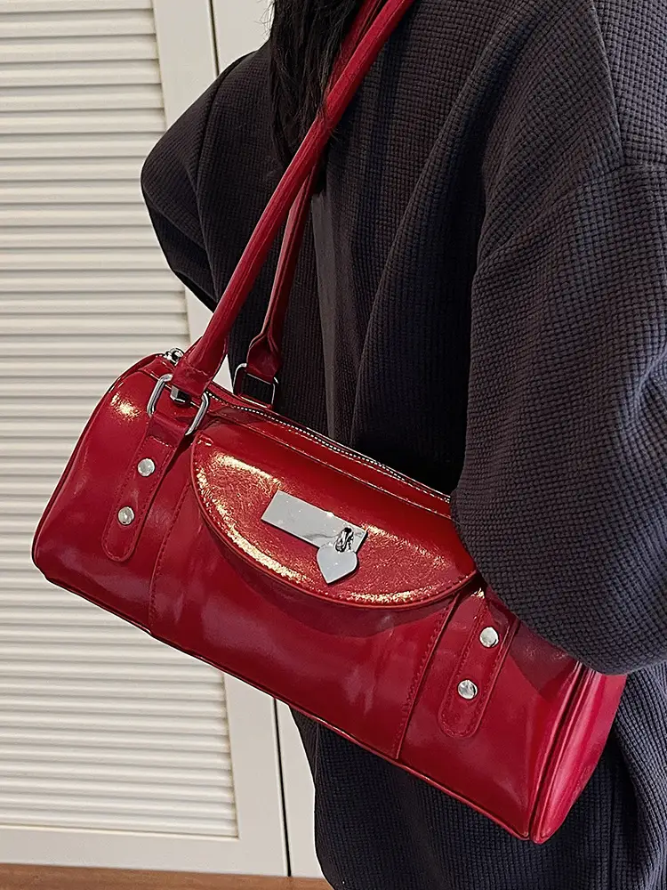 2025 Summer White One-Shoulder Women's Handbag - Image 7