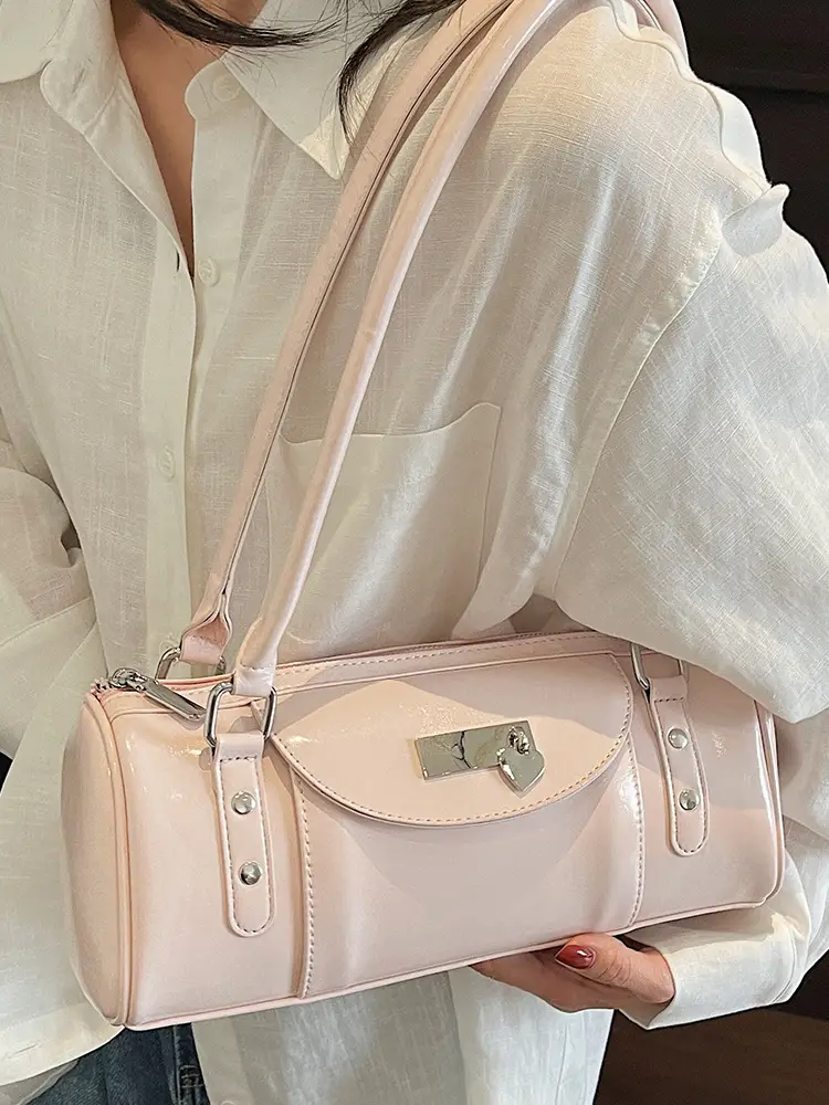 2025 Summer White One-Shoulder Women's Handbag - Image 8