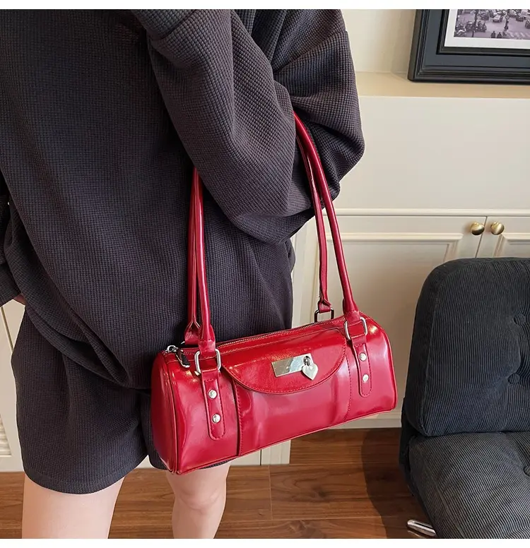 2025 Summer White One-Shoulder Women's Handbag — feature 18