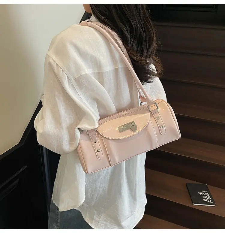 2025 Summer White One-Shoulder Women's Handbag — feature 20