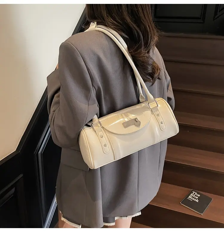 2025 Summer White One-Shoulder Women's Handbag — feature 23