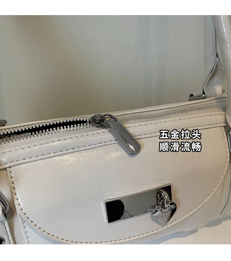 2025 Summer White One-Shoulder Women's Handbag — feature 8