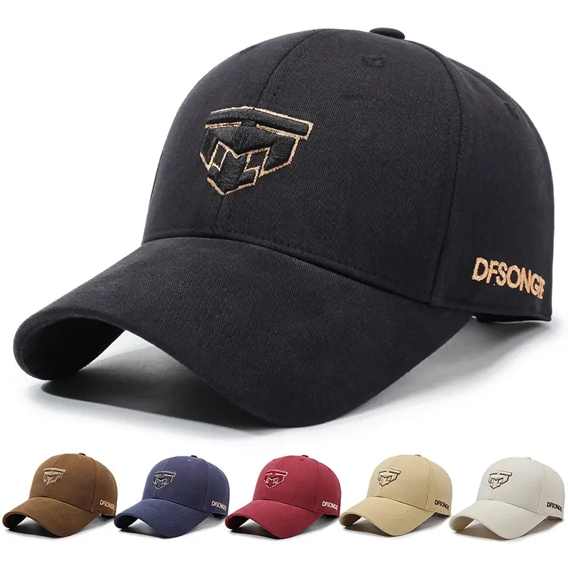 Men Embroidered Baseball Cap Arrow Design Brown - Image 7