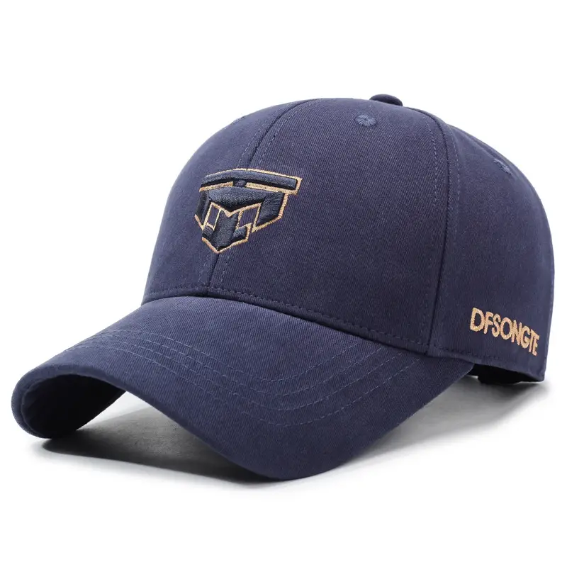 Men Embroidered Baseball Cap Arrow Design Brown - Image 2