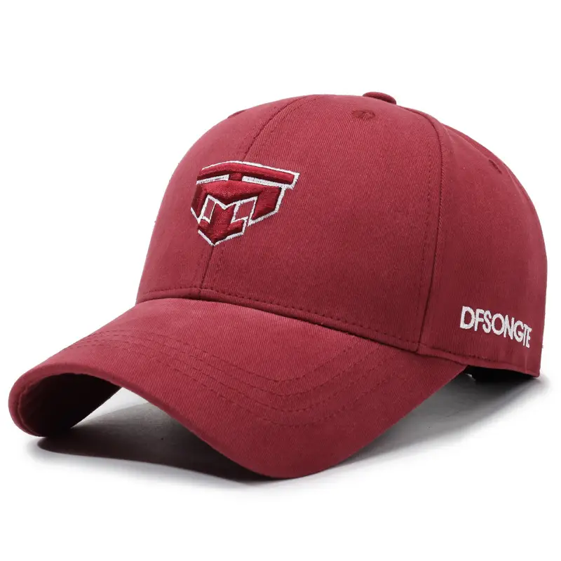 Men Embroidered Baseball Cap Arrow Design Brown - Image 4