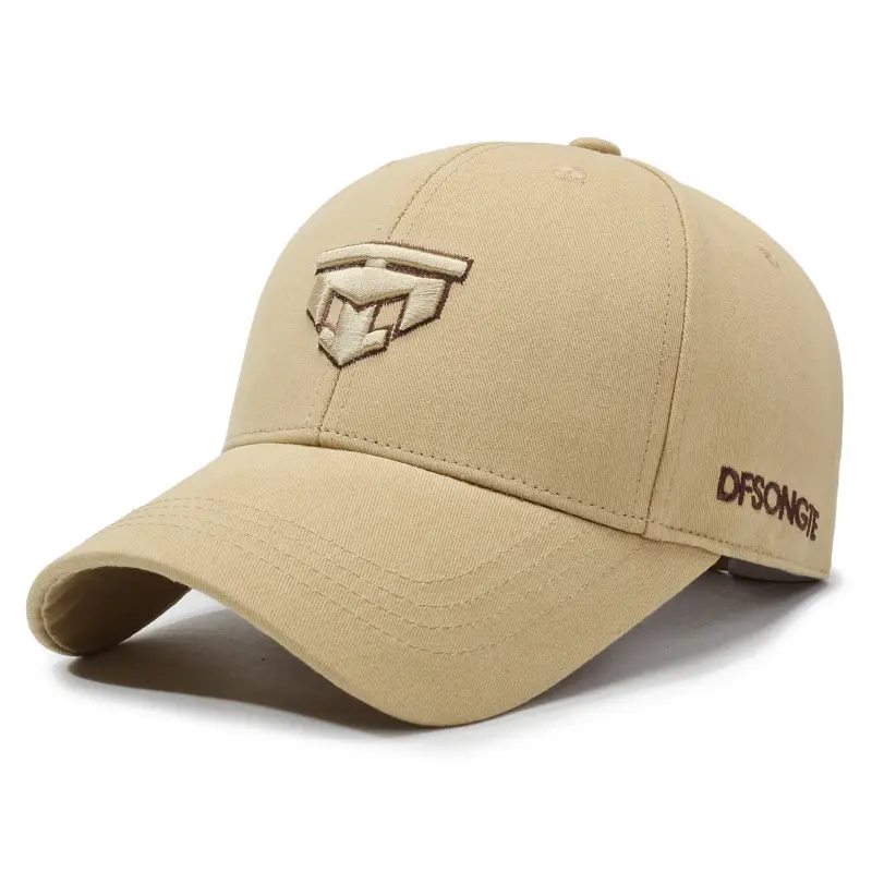 Men Embroidered Baseball Cap Arrow Design Brown - Image 5