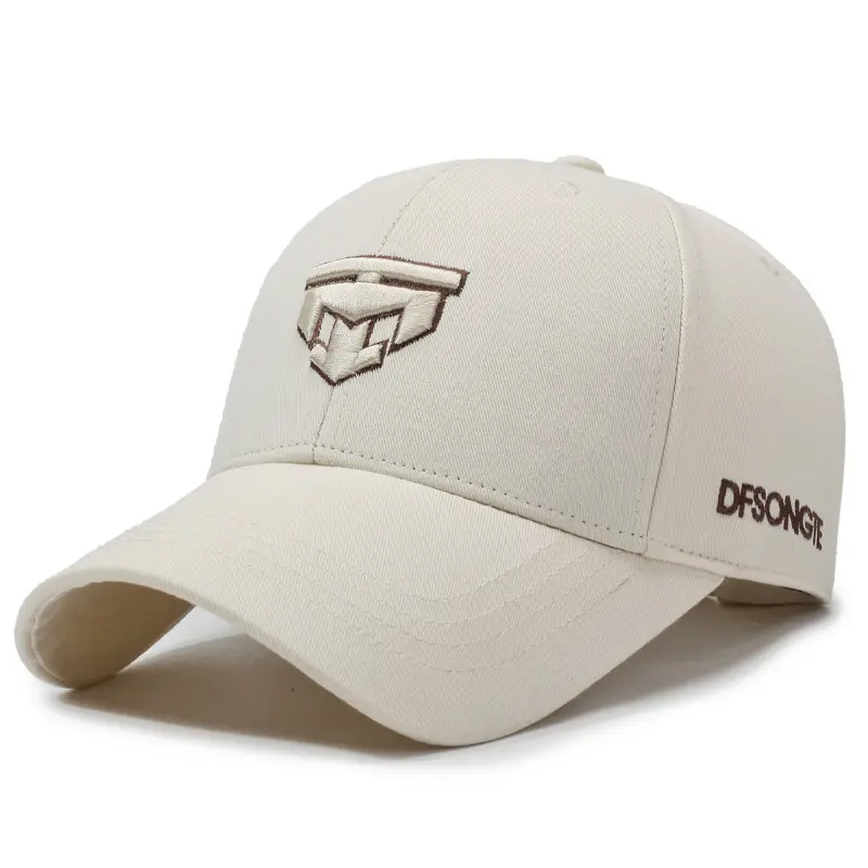 Men Embroidered Baseball Cap Arrow Design Brown - Image 6