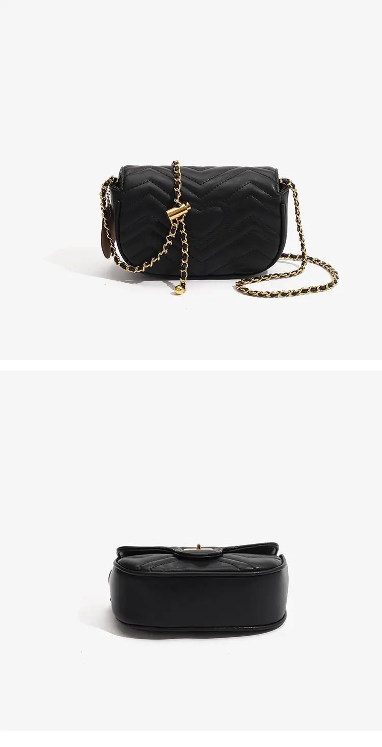 Chanel Style Quilted Chain Crossbody Bag for Women — feature 18
