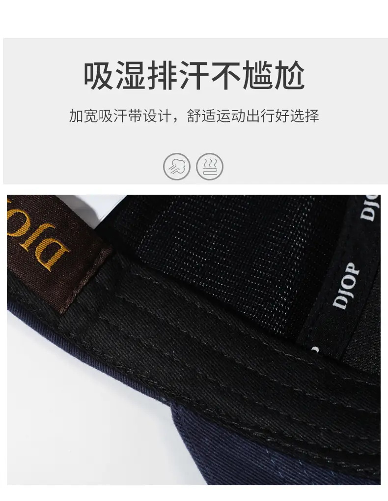 Blue BP Logo Baseball Cap with "DIAOLAB" Text — feature 3