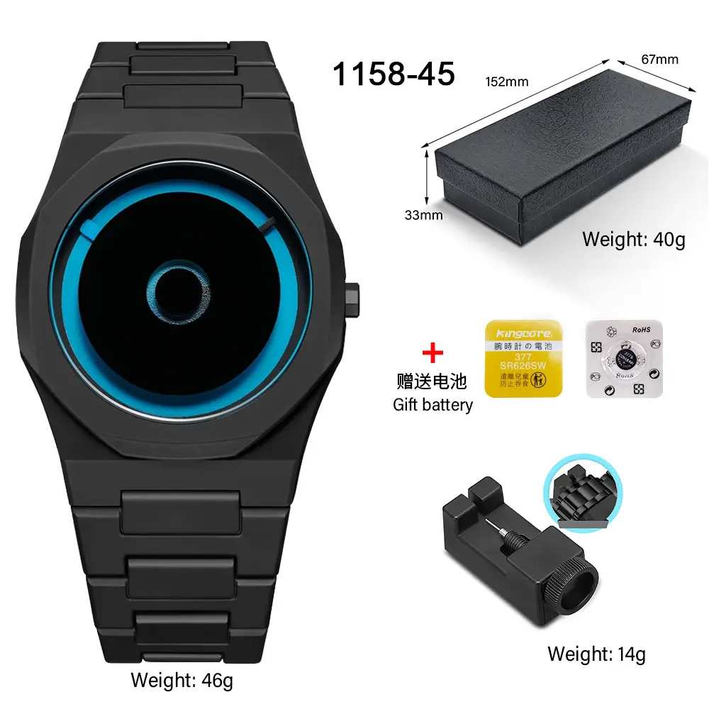 Watch Men's Advanced Sense Waterproof Women's Watch Southeast Asia Middle East Explosions Plastic Men's Quartz Watch Cross-border New