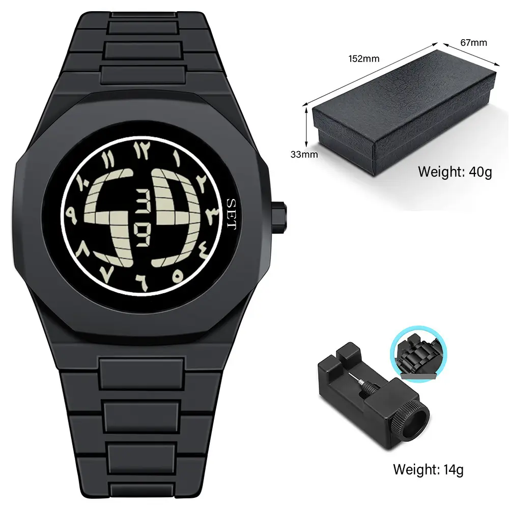 Watch Men's Advanced Sense Waterproof Women's Watch Southeast Asia Middle East Explosions Plastic Men's Quartz Watch Cross-border New