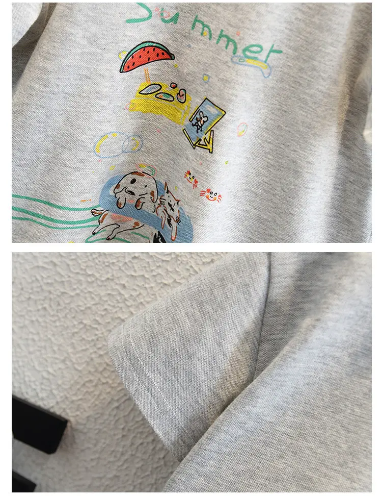 8177 New Boys T-Shirt Polo Collar Summer Kids — feature 13