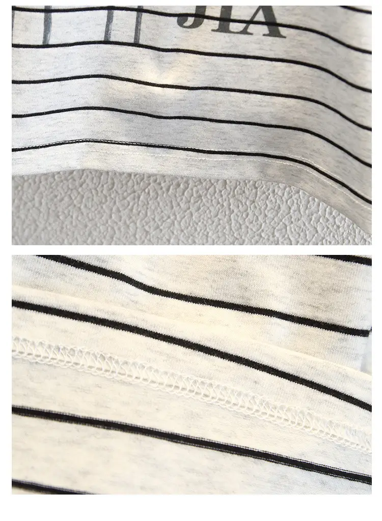 8175 Boys Striped T-Shirt Summer 2026 Korean Style Thin — feature 14