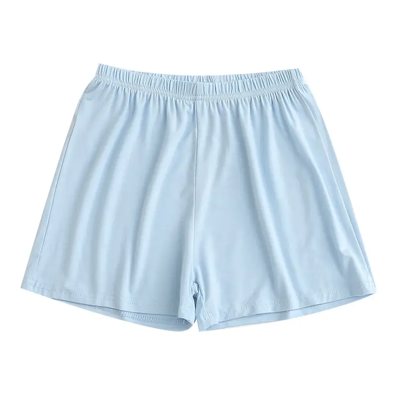 Children's Modal Loose Shorts Summer Thin Boys Underwear Girls Home Pants Medium and Large Children's White and Black Pajamas