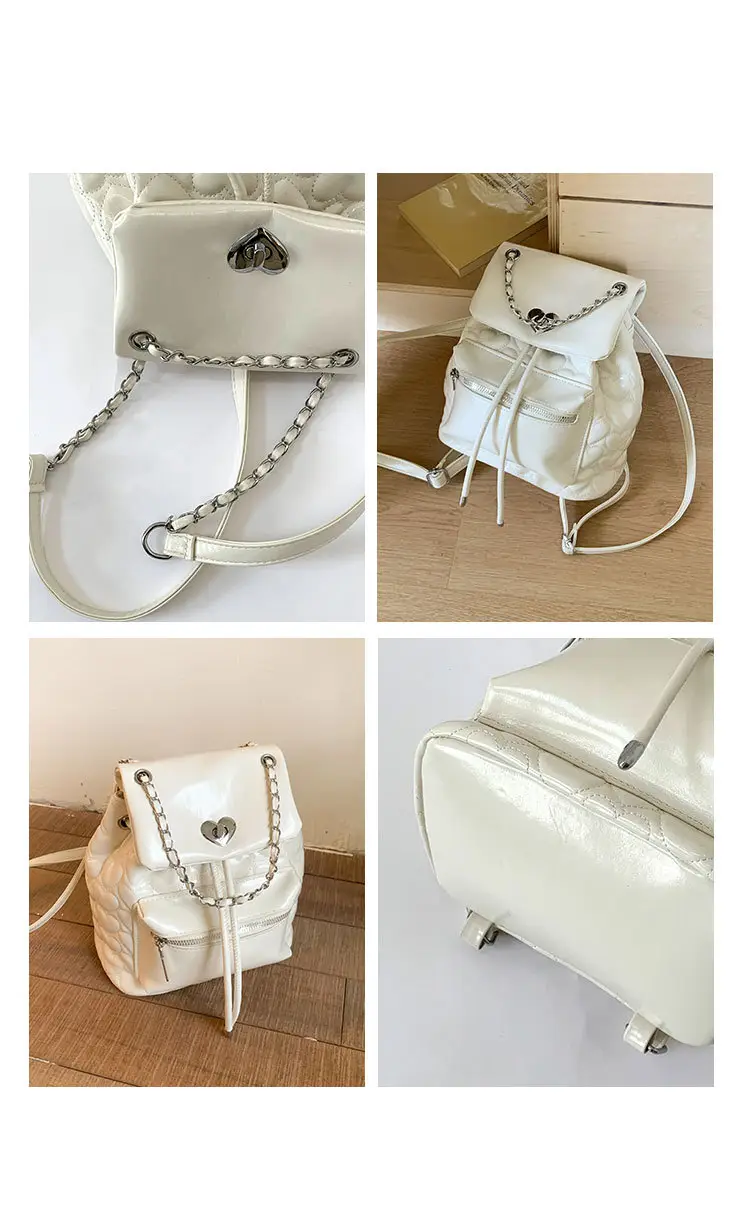 Yellow Chanel-Style Women's Backpack 2026 New Fashion — feature 12