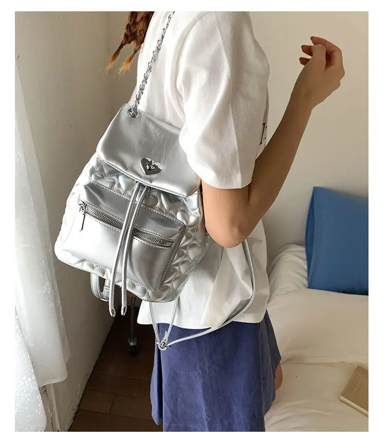 Yellow Chanel-Style Women's Backpack 2026 New Fashion — feature 20