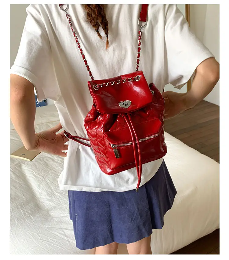 Yellow Chanel-Style Women's Backpack 2026 New Fashion — feature 23