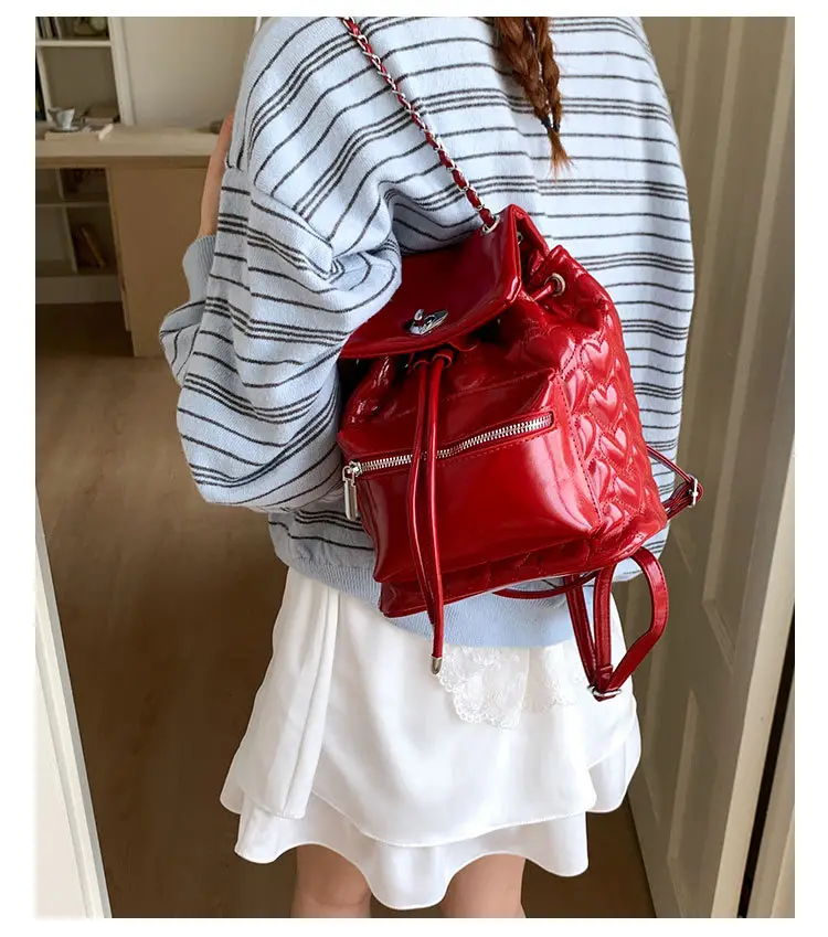 Yellow Chanel-Style Women's Backpack 2026 New Fashion — feature 29