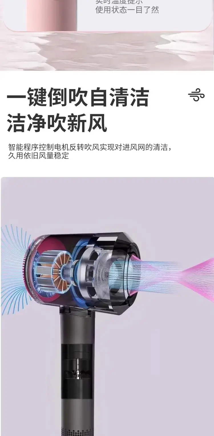 Leafless Hair Dryer with Negative Ion Technology — feature 13