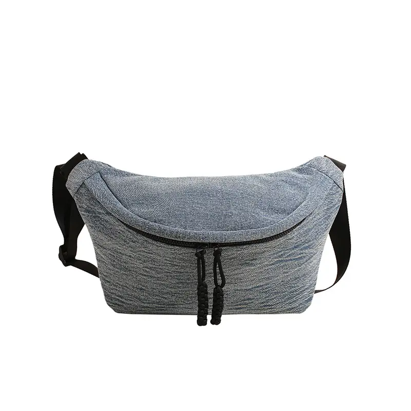 2025 Denim Crossbody Bag Multi Function Sports Casual Luggage