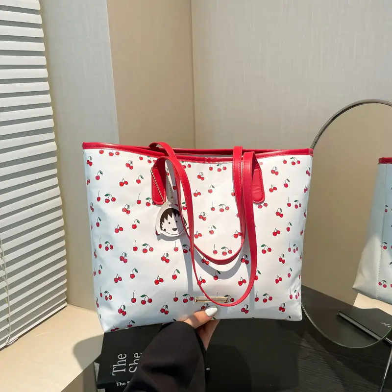 2025 Summer Cherry Printed Shoulder Bag for Women - Image 4