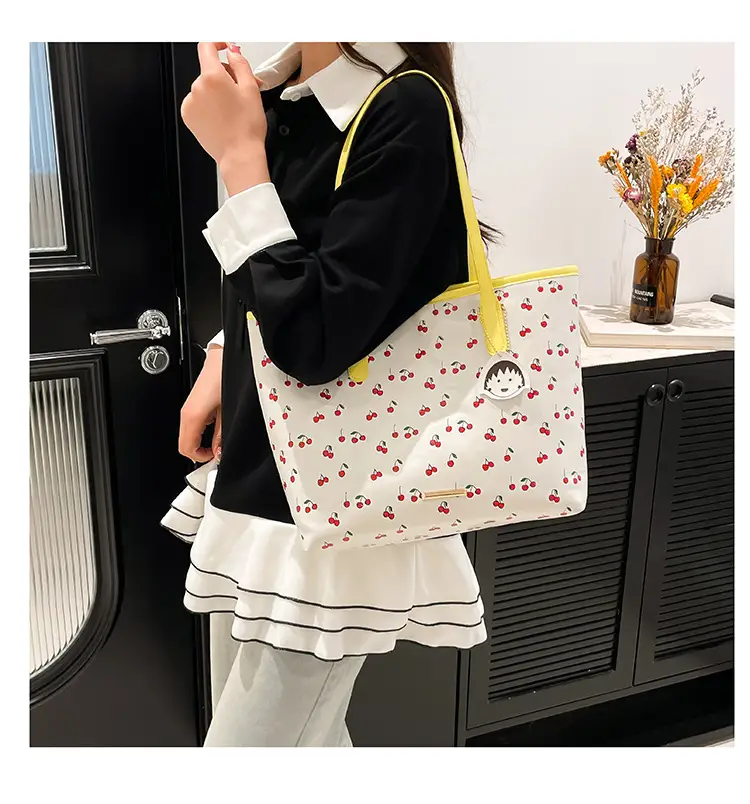 2025 Summer Cherry Printed Shoulder Bag for Women — feature 10