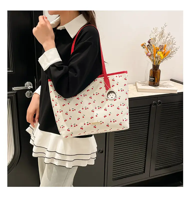 2025 Summer Cherry Printed Shoulder Bag for Women — feature 14