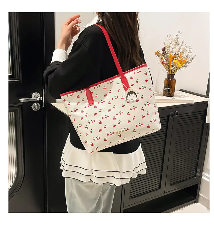 2025 Summer Cherry Printed Shoulder Bag for Women — feature 15