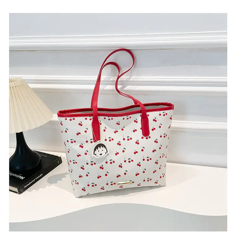 2025 Summer Cherry Printed Shoulder Bag for Women — feature 18