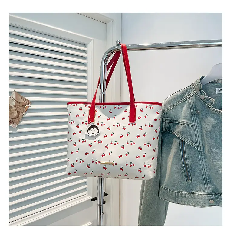 2025 Summer Cherry Printed Shoulder Bag for Women — feature 19