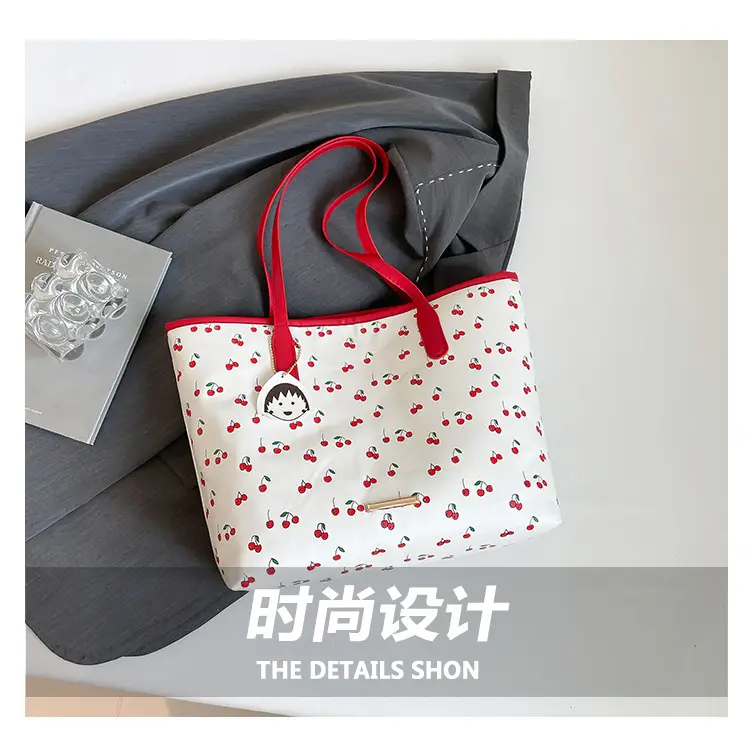 2025 Summer Cherry Printed Shoulder Bag for Women — feature 2