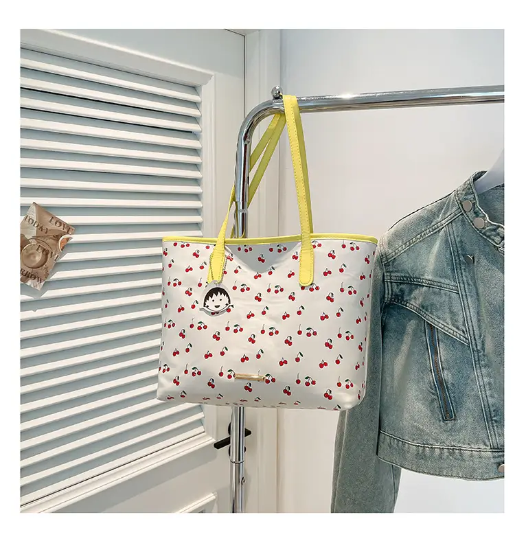 2025 Summer Cherry Printed Shoulder Bag for Women — feature 20
