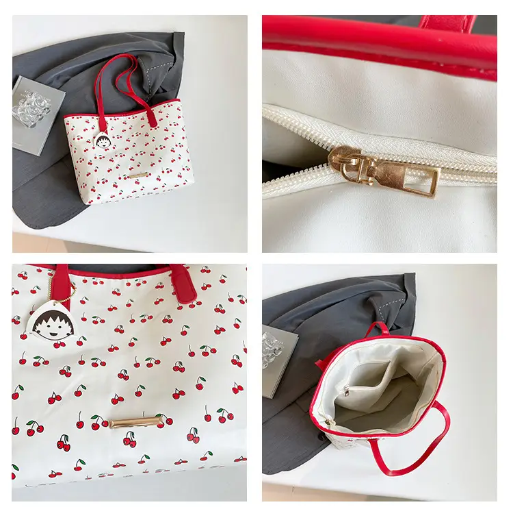2025 Summer Cherry Printed Shoulder Bag for Women — feature 7