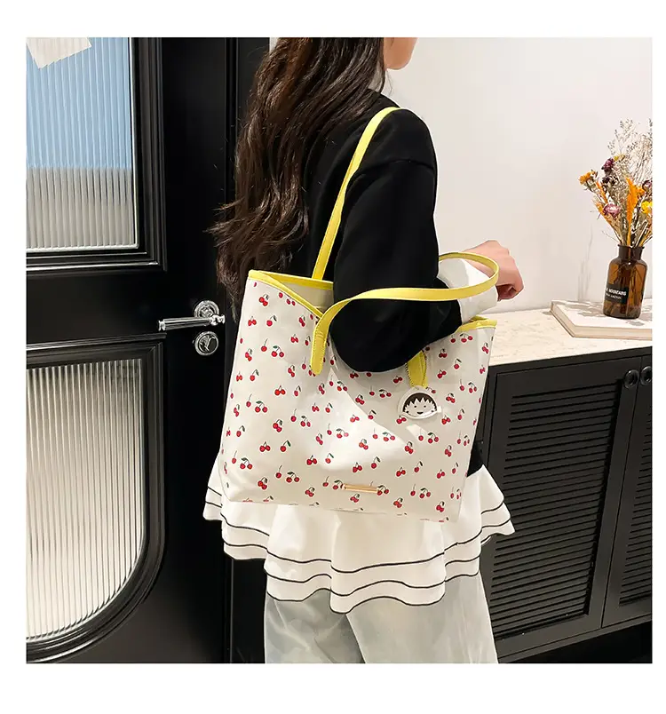 2025 Summer Cherry Printed Shoulder Bag for Women — feature 9