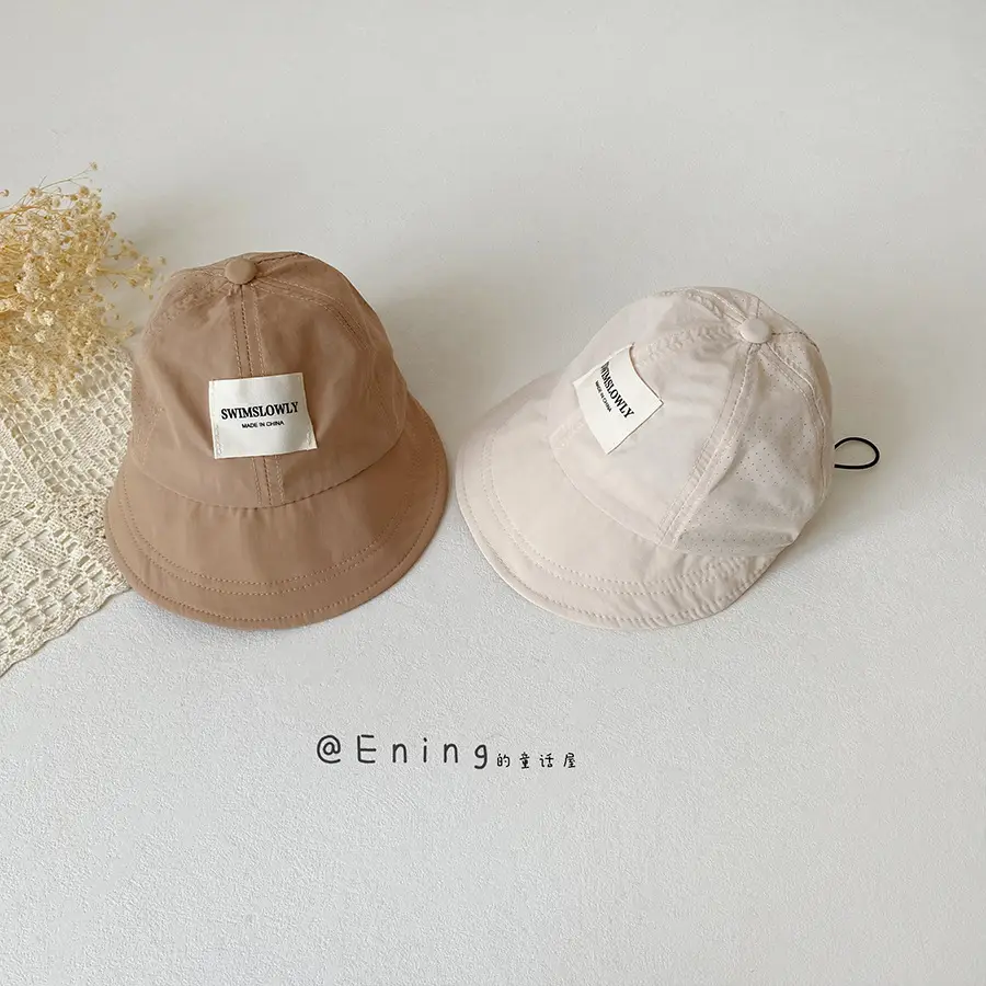 Baby Mesh Sun Hat Brown Large Bristle - Image 8