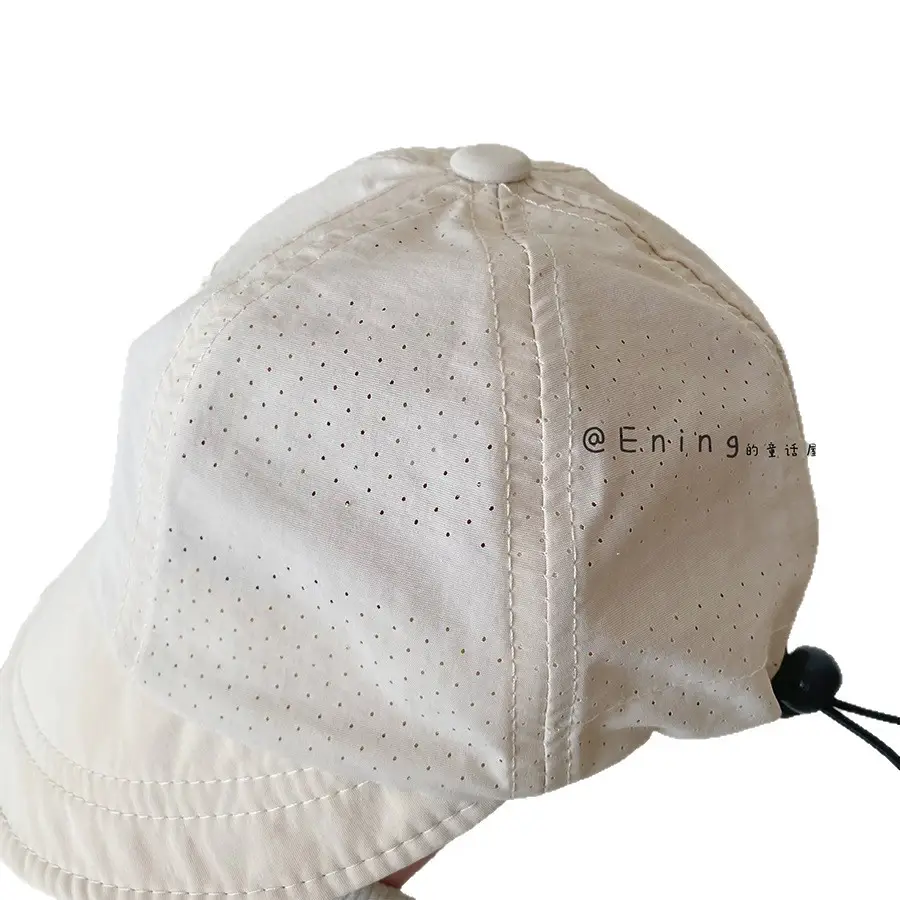Baby Mesh Sun Hat Brown Large Bristle - Image 9