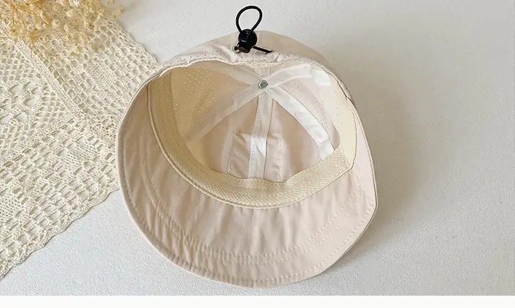 Baby Mesh Sun Hat Brown Large Bristle — feature 6