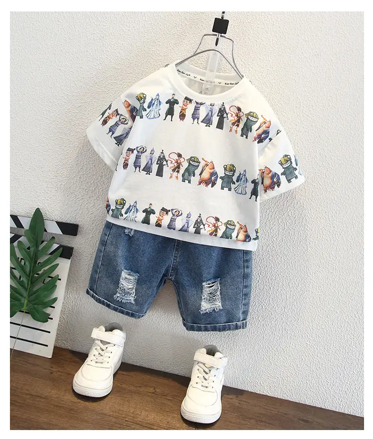 8181 Boys T-Shirt Summer 2026 Kids Cartoon Print — feature 7