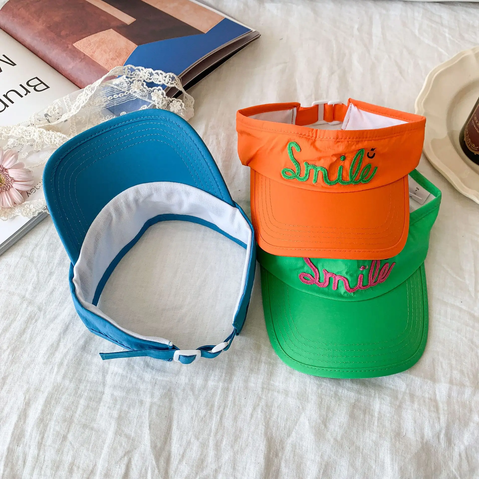 Orange Sun Hat for Girls Summer 2025 - Image 6