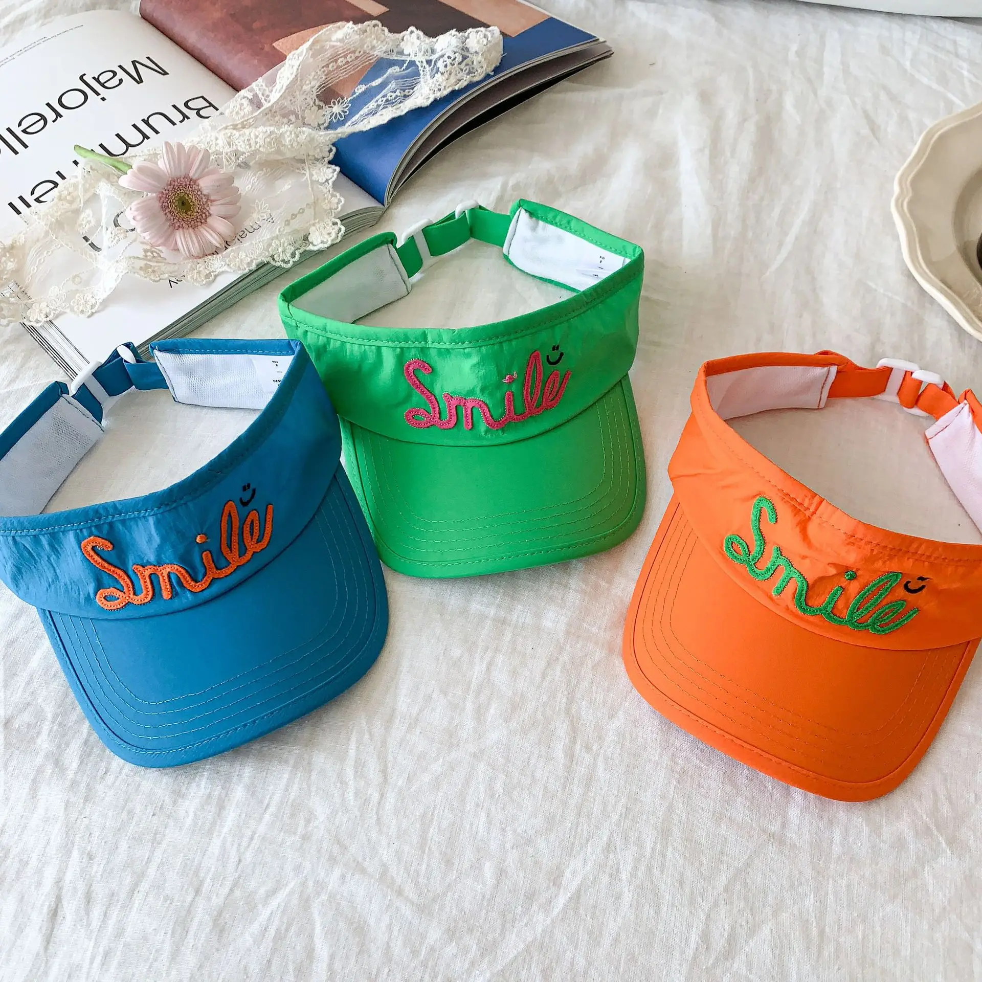 Orange Sun Hat for Girls Summer 2025 — feature 5