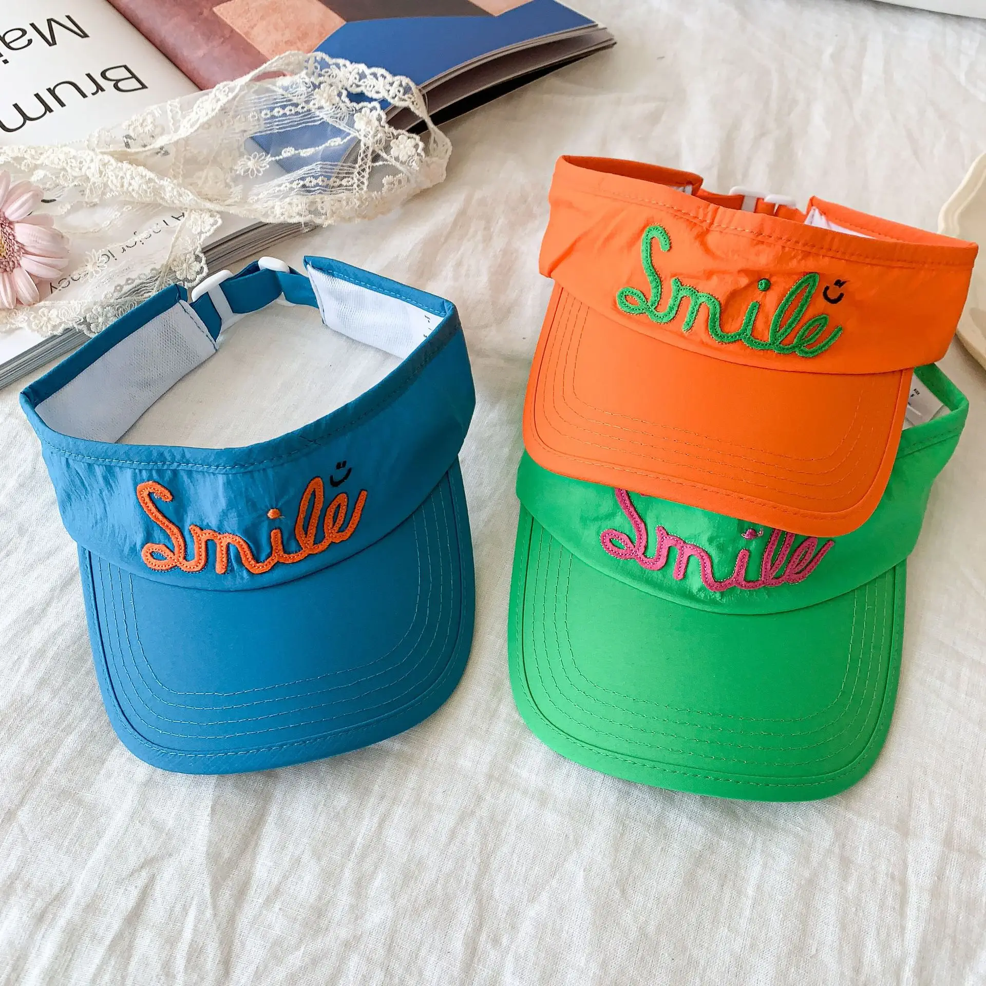 Orange Sun Hat for Girls Summer 2025 — feature 6