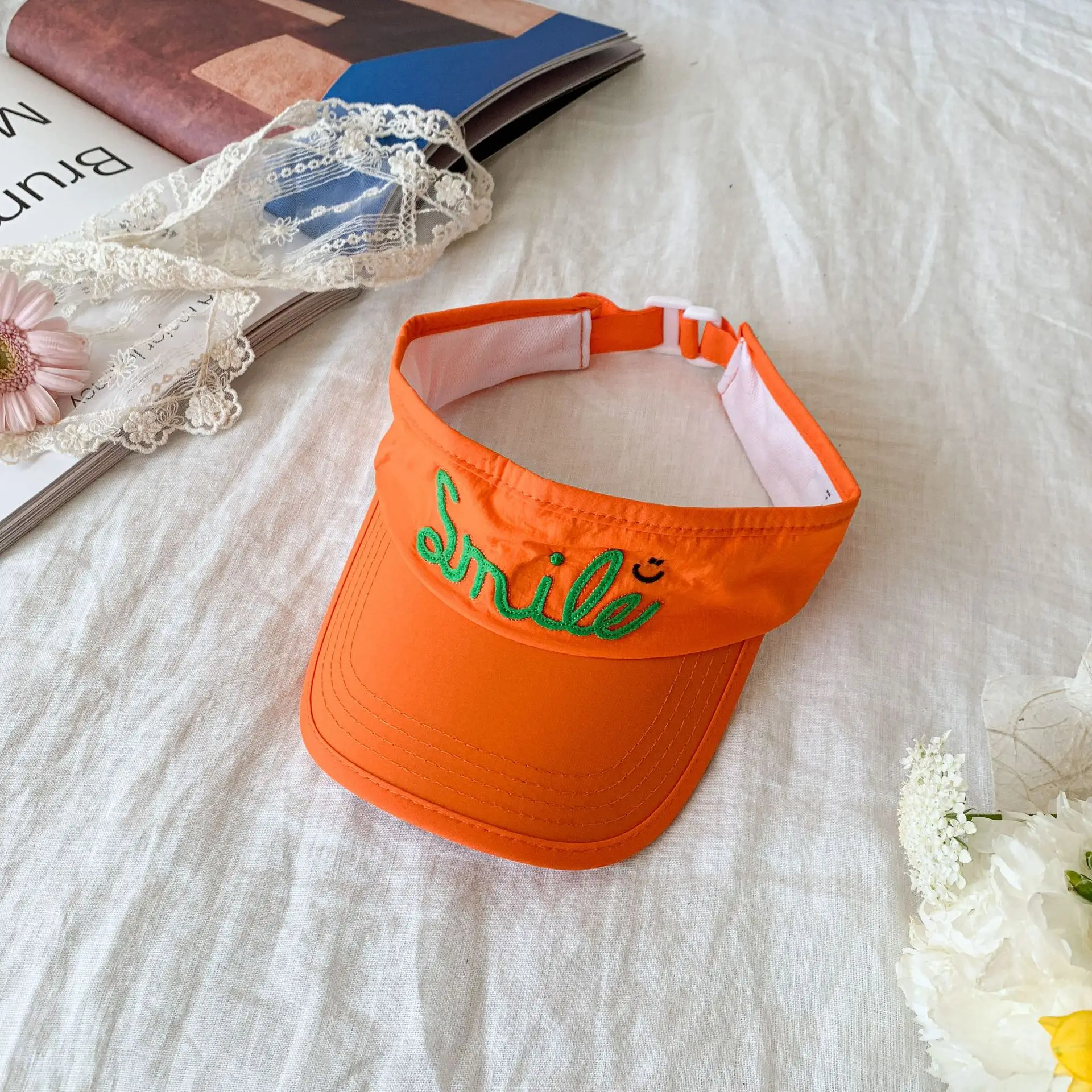 Orange Sun Hat for Girls Summer 2025 — feature 9