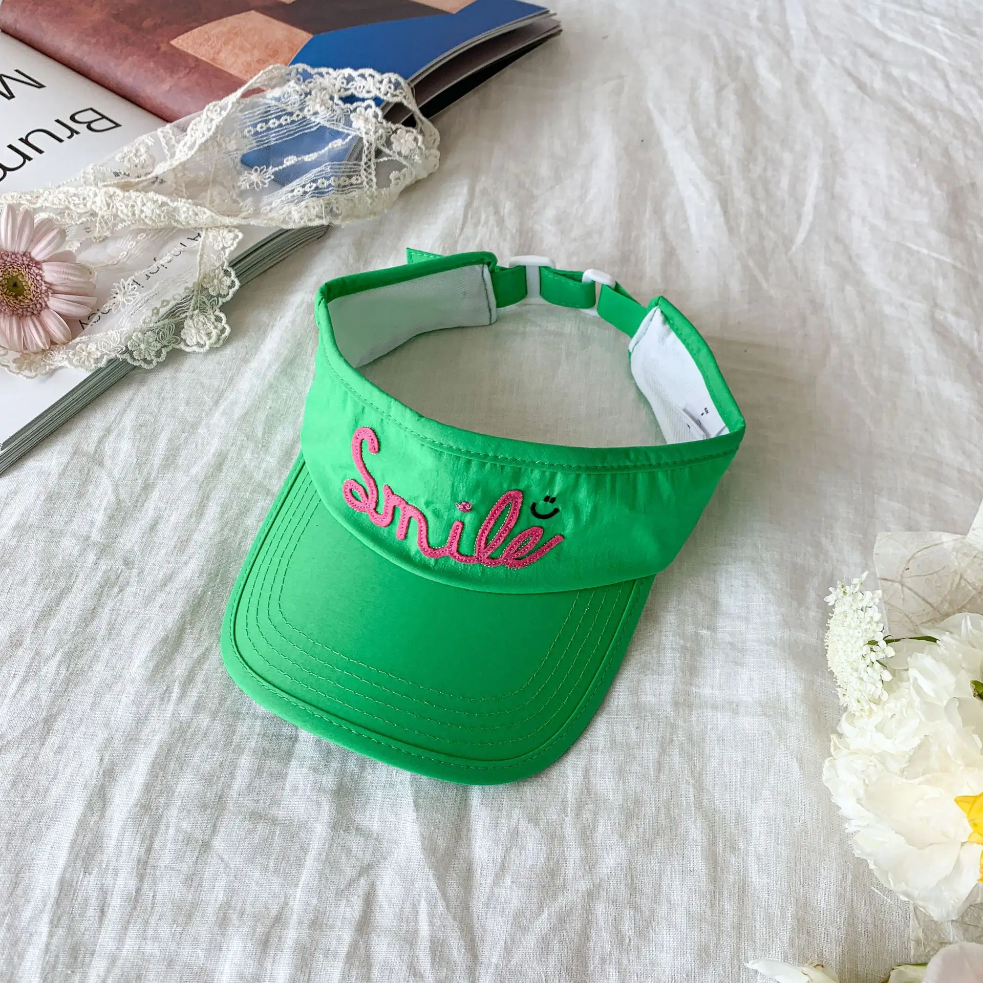 Orange Sun Hat for Girls Summer 2025 - Image 3