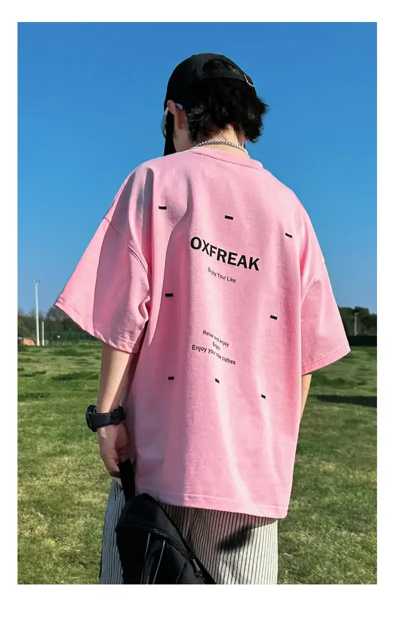 Summer Boys Pink Graphic Trousers Set — feature 21