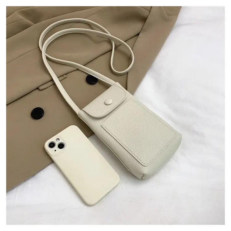 2025 Mini Mobile Phone Bag Women's Solid Color Shoulder Crossbody — feature 26