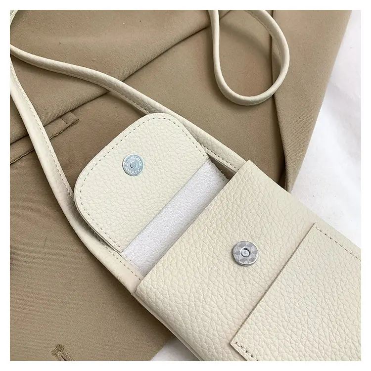 2025 Mini Mobile Phone Bag Women's Solid Color Shoulder Crossbody — feature 29
