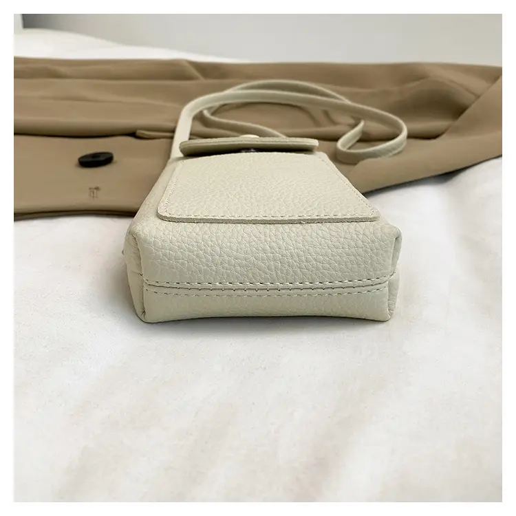 2025 Mini Mobile Phone Bag Women's Solid Color Shoulder Crossbody — feature 30