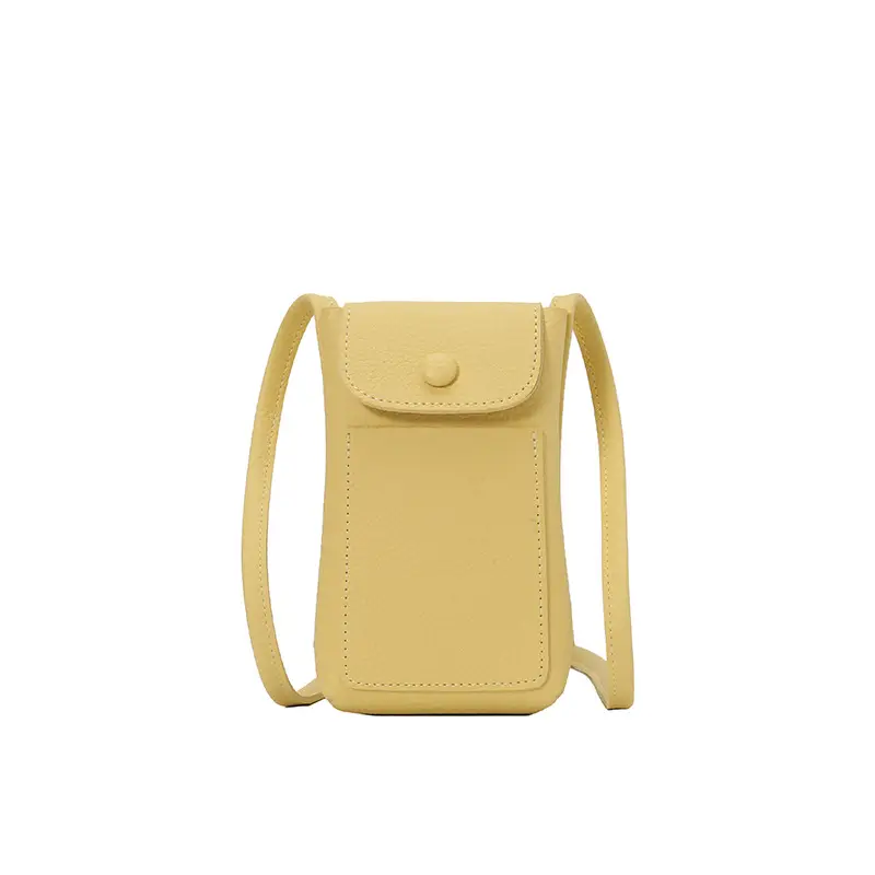 2025 Mini Mobile Phone Bag Women's Solid Color Shoulder Crossbody - Image 3