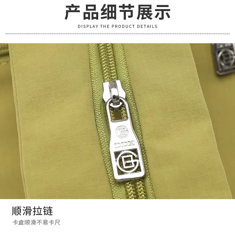 Green Beige Crossbody Backpack for Students & Travel — feature 35