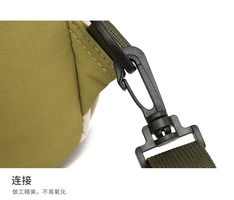 Green Beige Crossbody Backpack for Students & Travel — feature 37